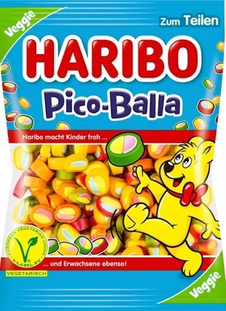 ŽELEJKONFEKTES HARIBO PICO BALLA, 160G