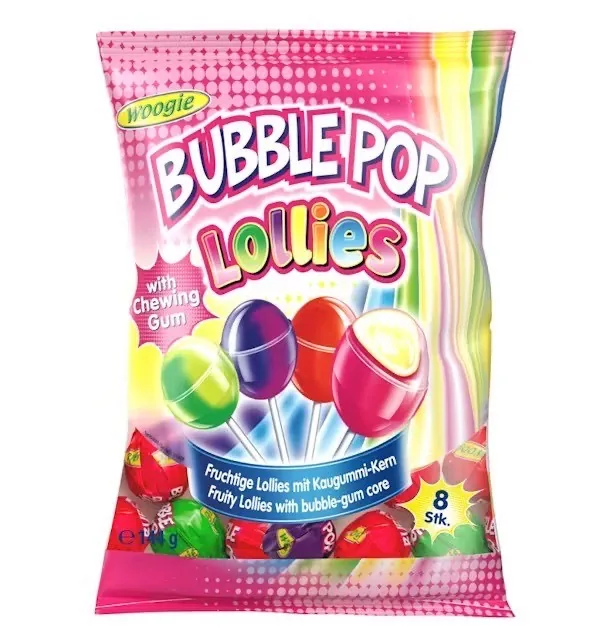 KARAMELES AR KOŠĻĀJAMO GUMIJU WOOGIEBUBBLE POP, 144G