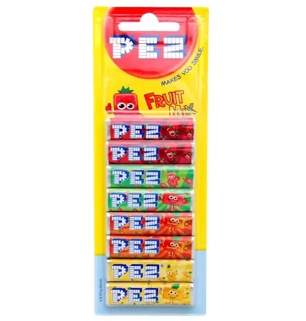 KONFEKTES PEZ DISPENSERA UZPILDEI, 8GAB.,68G