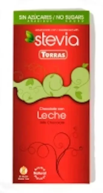PIENA ŠOKOLĀDE STEVIA BEZ CUKURA, 100G