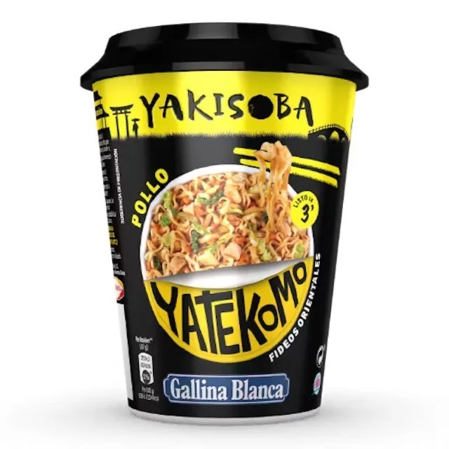 ĀTRI PAG. NŪDELES YAKISOBA CUP. AR KLASISKU GARŠU GALLINA BLANKA  93G