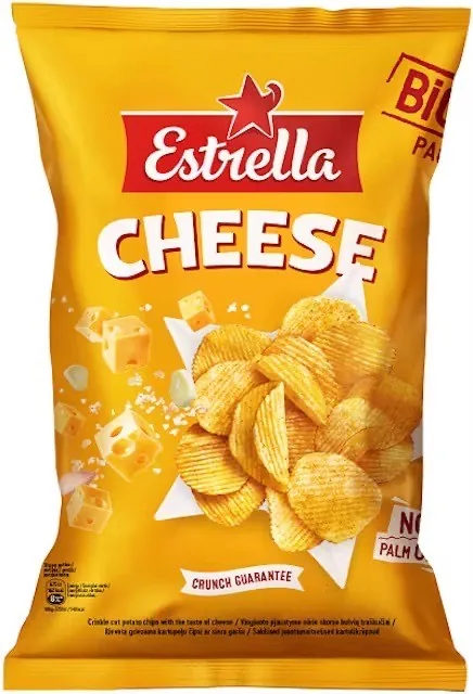 ČIPSI ESTRELLA AR SIERA GARŠU 180G