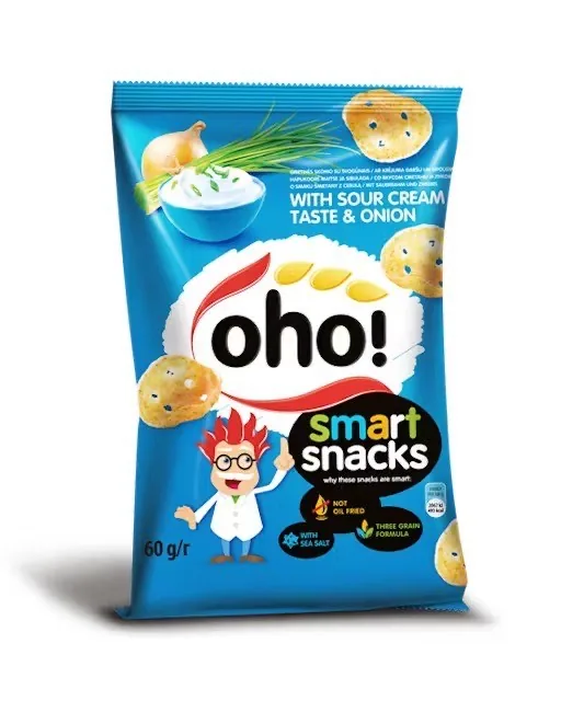 ČIPSI OHO AR KRĒJUMA UN SĪPOLU GARŠU 60G