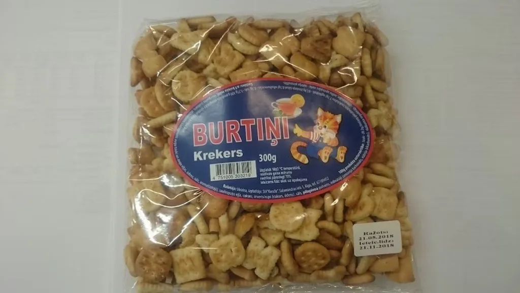 KREKERI BURTIŅI, 300G