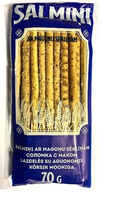 SALMIŅI AR MAGOŅU SĒKLIŅĀM, 70G