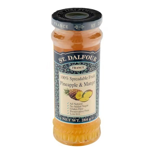 ANANĀSU-MANGO DŽEMS ST DALFOUR,284G