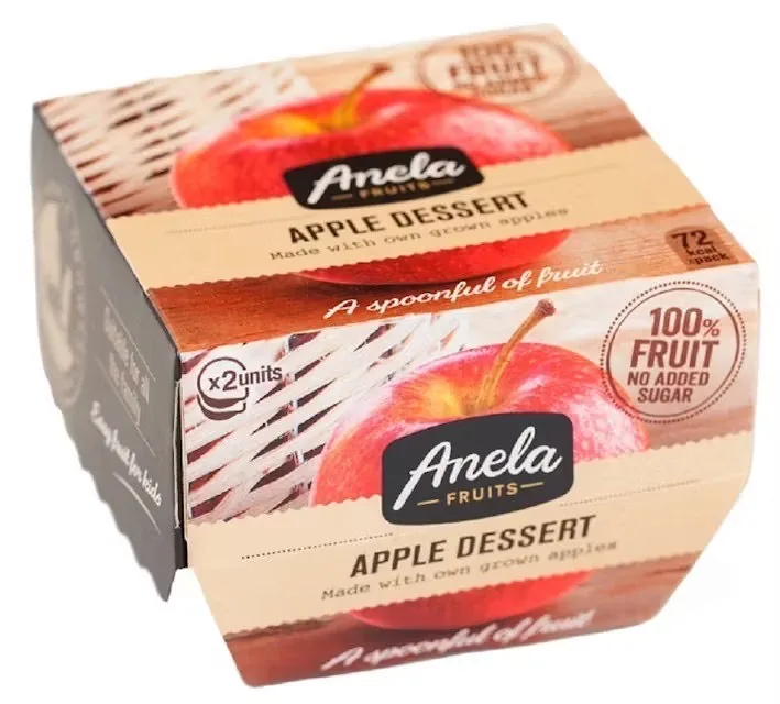 DABĪGS BIEZENIS ANELA, ĀBOLS, BEZ PIEVIENOTĀ CUKURA, 2×100G
