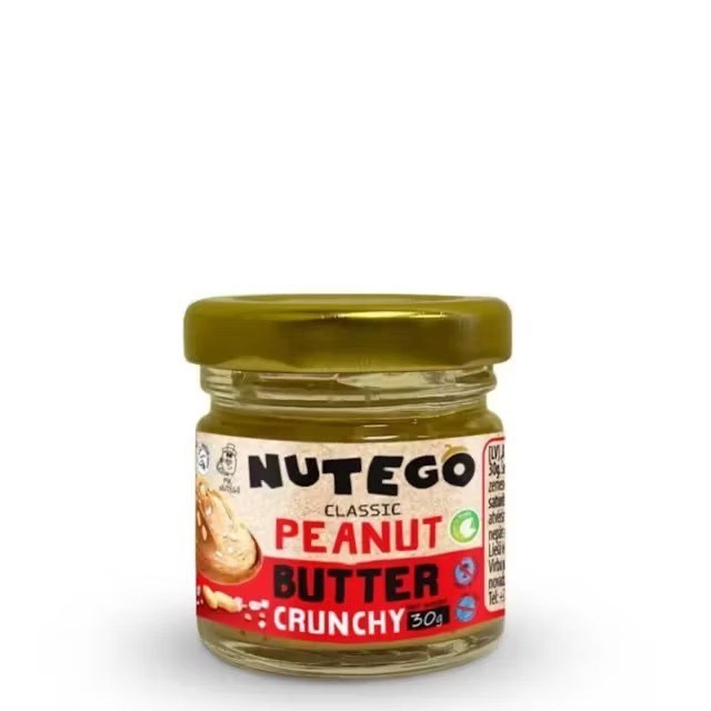 ZEMESRIEKSTU SVIESTS NUTEGO CLASSIC, AR RIEKSTU GABALIŅIEM, 30G