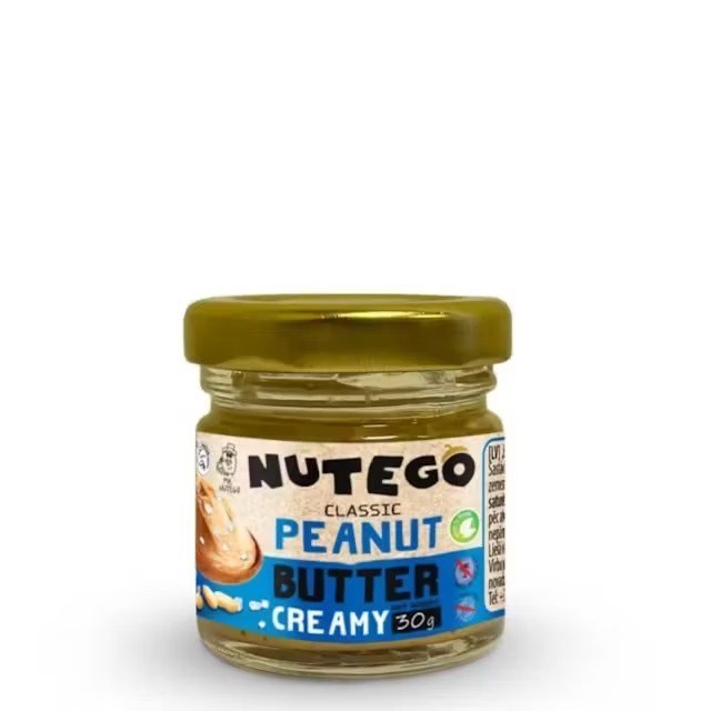 ZEMESRIEKSTU SVIESTS  NUTEGO CLASSIC, KRĒMĪGAIS, 30G