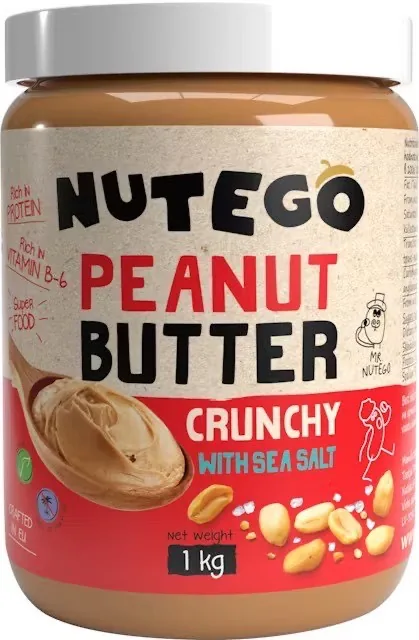 ZEMESRIEKSTU SVIESTS NUTEGO CLASSIC, AR RIEKSTU GABALIŅIEM UN JŪRAS SĀLI, 1KG