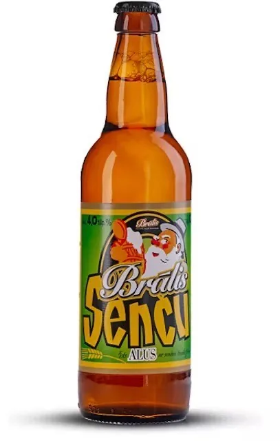 ALUS BRĀLIS SENČU, STIKLĀ, 4%, 0.5 I(DEP)