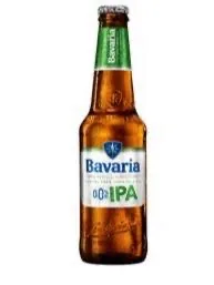 BEZALKOHOLISKS ALUS BAVARIA IPA 0%, STIKLĀ, 0.33L (DEP)