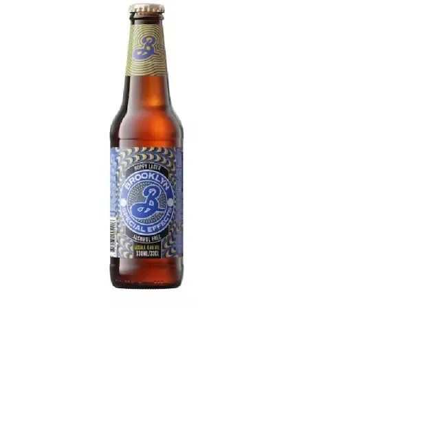 BEZALKOHOLISKS ALUS BROOKLYN, 0,5%, STIKLĀ, 0.33L (DEP)