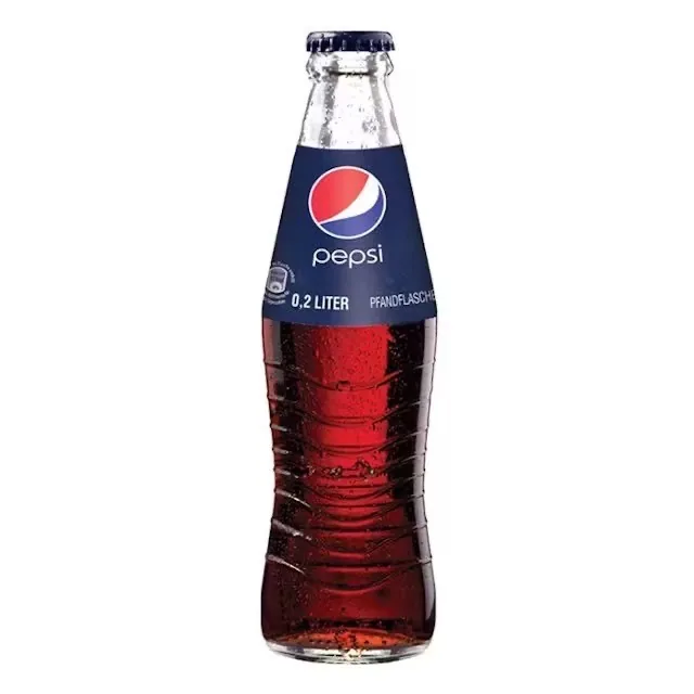 GĀZĒTS DZĒRIENS PEPSI, KOLA, STIKLĀ, 0.2L(DEP) 