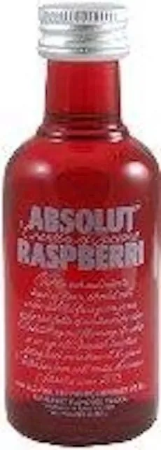 DEGVĪNS ABSOLUT RASPBERRY, 38%, 0.05L