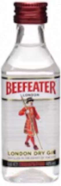 DŽINS BEEFEATER, 40%, 0.05 L