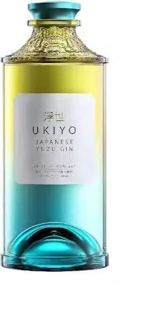 DŽINS UKIYO YUZU CITRUS, 40%, 0.7L
