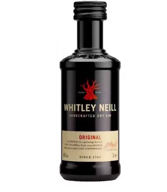 DŽINS WHITLEY NEILL ORIGINAL, 43%, 0.05L