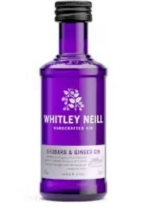 DŽINS WHITLEY NEILL RHUBARB&GINGER,43%, 0.05L