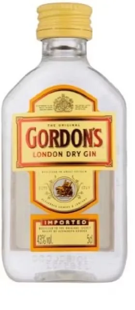 DŽINS GORDON'S LONDON DRY, 37,5%, 0.05L