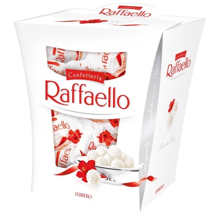 KONFEKŠU KĀRBA RAFFAELLO 230G