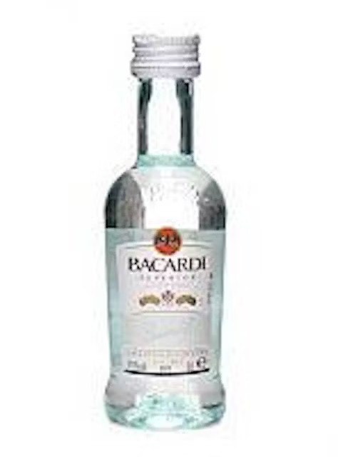 RUMS BACARDI CARTA BLANCA, 40%, 0.05L