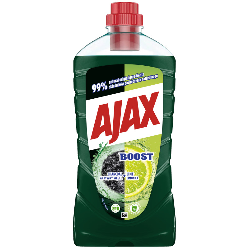 VIRSMU TIRIS. AJAX BOOST CHARCOAL 1L