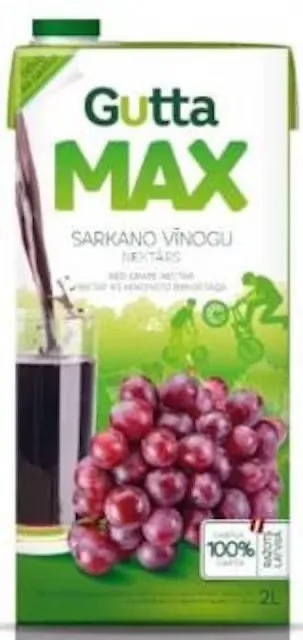 NEKTĀRS GUTTA ROMIEŠU VĪNOGU MAX, 2L