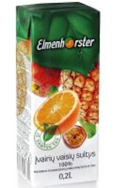 SULA ELMENHORSTER DAŽĀDU AUGĻU100%, AR VIT., 0.2L