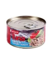 TUNČA KONSERVUS TOMĀTU MĒRCĒ, 185G