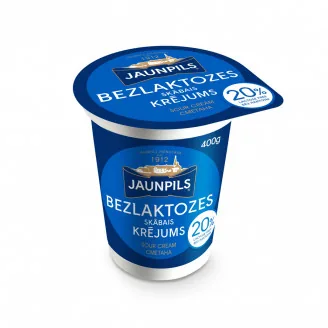 SKĀBAIS KRĒJUMS ZELTA BEZLAKTOZES 20% 400G