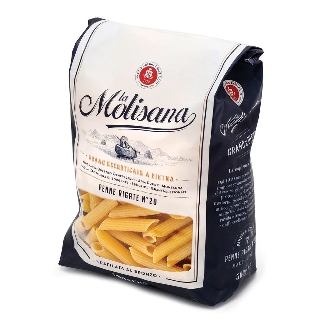 MAKARONI LA MOLISANA PENNE RIGATE NR. 20,  500 G