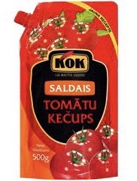 KEČUPS KOK SALDAIS STĀVPAKĀ 500G 