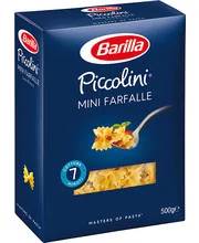BARILLA PASTA MINI FARFALLE, 500G