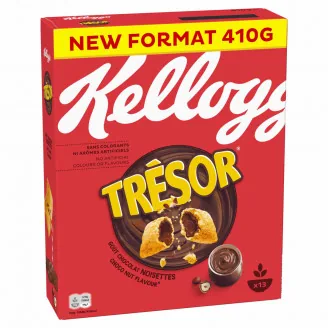 BROKASTU PĀRSLAS KELLOGG'S TRESOR CHOCO NUT 410G