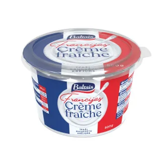 SKĀBAIS KRĒJUMS BALTAIS CREME FRAICHE 30% 500G