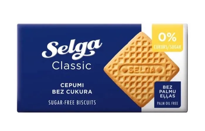 CEPUMI SELGA KLASIKA BEZ CUKURA AR SALDINĀTĀJU 180G