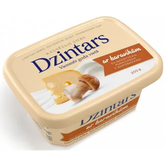 KAUSĒTAIS SIERS DZINTARS AR BARAVIKĀM 200G