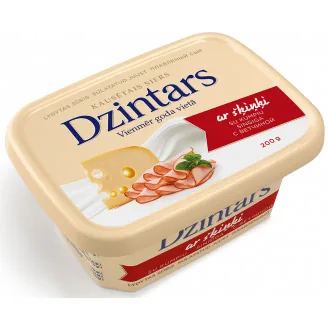 KAUSĒTAIS SIERS DZINTARS AR ŠĶIŅĶI 200G