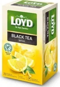 MELNĀ TĒJA LOYD AR CITRONU 20X1,7G 34 G 
