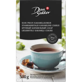 CUKURS DANSUKKER KARAMEĻU LIELKRISTĀLU 500G
