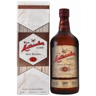 RUMS MATUSALEM GRAND RESERVA 15 YO 40% 0.7L