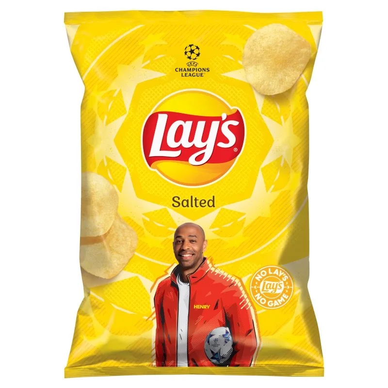 KARTUPEĻU ČIPSI LAY'S AR SĀLI 130G