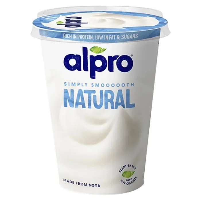 SOJAS PRODUKTS ALPRO BEZ PIEDEVĀM, FERMENTĒTS, VEGĀNISKS 400G