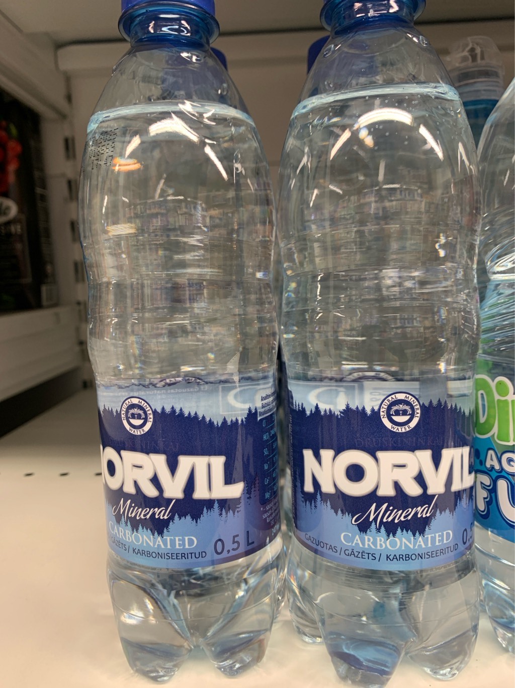 DAB. MINERĀLŪDENS NORVIL NEGĀZ. 500ML