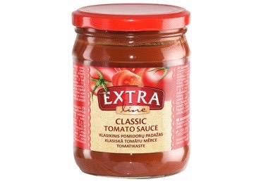KLASISKĀ TOMĀTU MĒRCE EXTRA LINE 500G 