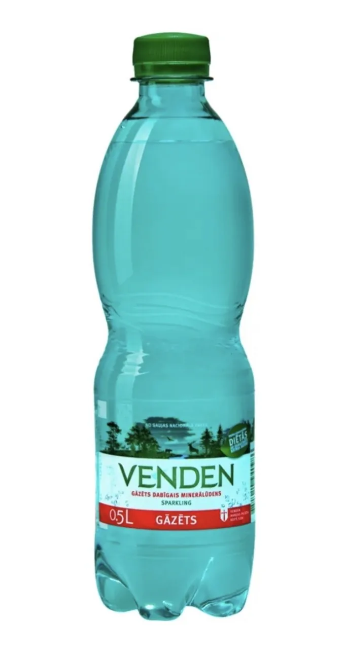 DABĪGS MINERĀLŪDENS GĀZĒTS 0.5L, VENDEN