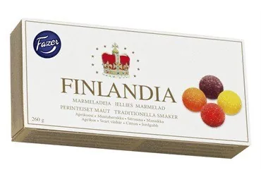 MARMELĀDES IZLASE FAZER FINLANDIA 260G