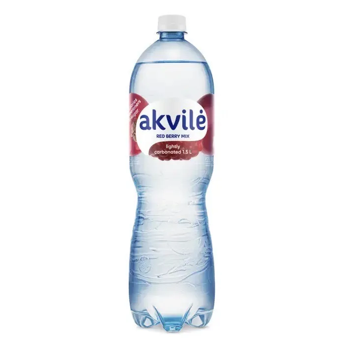 DZERAMAIS ŪDENS AKVILE SARKANO OGU VIEGLI GĀZĒTS 1,5L