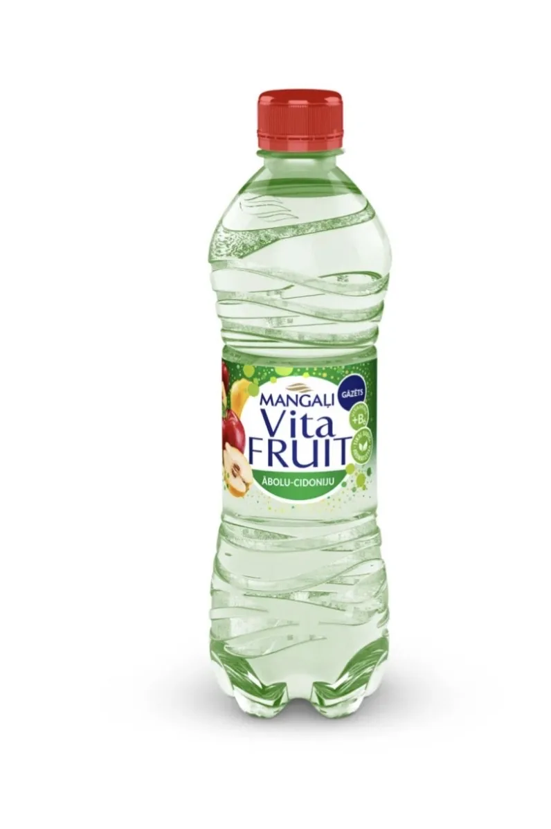 ŪDENS MANGAĻI VITAFRUIT AR ĀBOLU UN CIDONIJU GARŠU 0,5L